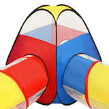 Children Play Tent with 250 Balls Multicolour 190x264x90 cm 3107733