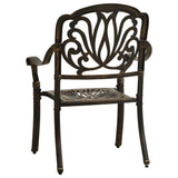 Bistro Set Bronze Cast aluminium Medium Durable Bistro Set 3070601