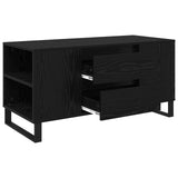 Coffee Table Black Oak 102 x 44.5 x 50 cm Engineered Wood 882698