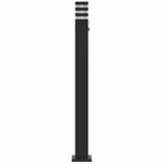 Outdoor Floor Lamps with Sensors 3pcs Black 110 cm Aluminium 4006404