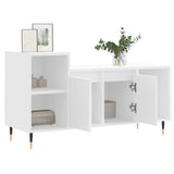 TV Cabinet White 100x35x55 cm Engineered Wood 831308