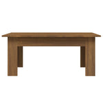 ZNTS Coffee Table Brown Oak 100x60x42 cm Engineered Wood 815428