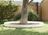 Lawn Edging 10 pcs 100 x 30 cm Steel White 8008626
