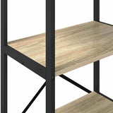 Bookshelf Sonoma Oak 56 x 34 x 96 cm Engineered Wood 883875