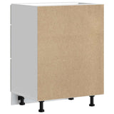 Kitchen Base Cabinet Lucca Concrete Grey Engineered Wood 854273