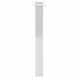 Dining Table Legs X-Shaped 2 pcs White 50x cm Steel 4012969