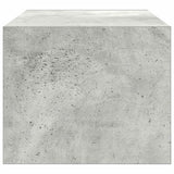 TV Cabinets 2 pcs Concrete Grey 60x31x25.5 cm Engineered Wood 861497