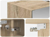 Bathroom Mirror Cabinet Sonoma Oak 60 x 14.5 x 70 cm 889065