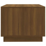 Coffee Table Brown Oak 102.5x55x44 cm Engineered Wood 812980