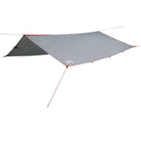 Camping Tarp Grey and Orange 400x294 cm Waterproof 94666