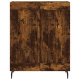 Sideboard Smoked Oak 69.5x34x90 cm Engineered Wood 830217