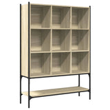 Bookcase Sonoma Oak 102x30x141.5 cm Engineered Wood 3214330
