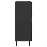 Sideboard Black 66 x 34.5 x 89.5 cm Engineered Wood 894816