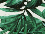 Cushion Cover 12 pcs HOUTEN Leaf Pattern 40 x 80 cm Polyester 918306