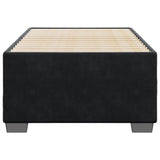 Bed Frame without Mattress Black Single Velvet 3284680