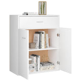Sideboard White 60x30x75 cm Engineered Wood 800711