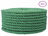 Rope Green 1.6 x 1.6 x 10000 cm Cotton 42011970