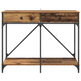 Console Table Old Wood 100 x 39 x 78.5 cm Engineered Wood 882806