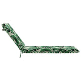 Sunlounger Cushion GEMERT 100% Polyester Leaf Pattern 947363