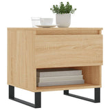 Coffee Tables 2 pcs Sonoma Oak 50x46x50 cm Engineered Wood 830931