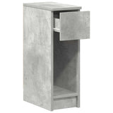Bedside Cabinets with Drawer 2 pcs Concrete Grey 20x36x60 cm 858702