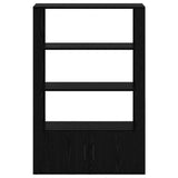 Sideboard Black oak 30 x 80 x 119.5 cm Engineered wood 881098