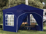 Pop-up Party Tent 192 x 192 x 245 cm Blue 42019835