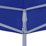 Professional Folding Party Tent 2x2 m Steel Blue 48877