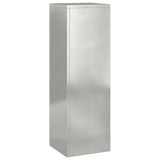 Plant Stand 3 pcs Silver Stainless steel 865831
