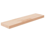 Shelf Board 80x20x4 cm Untreated Solid Wood Oak 342950