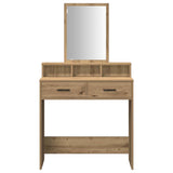 Dressing Table Artisan Oak 79 x 41 x 140 cm Engineered Wood 865144