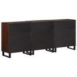Sideboards 3 pcs 60x34x75 cm Solid Wood Mango 3217083