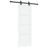Sliding Door ORKDAL White 73.5 x 198.5 cm Solid Pine Wood 3333607