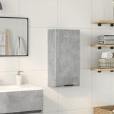 Wall-mounted Bathroom Cabinet Concrete Grey 32x20x67 cm 856936