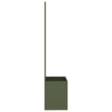 Garden Privacy Screen Olive green 50 x 140 cm Cold-rolled steel 876430