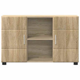Sideboard with Shelf FLORIN Sonoma Oak 88.5 x 30.5 x 55.5 cm 880293