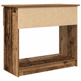 Console Table with Drawers Old Wood 85.5x38.5x74.5 cm 861398