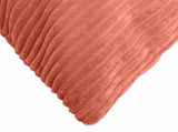 Cushion Cover 12 pcs ALMELO Red Orange 45 x 45 cm Corduroy 914763