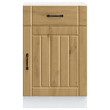 Kitchen Base Cabinet Lucca Artisan Oak Engineered Wood 853726