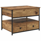 Coffee Table Old Wood 70 x 50 x 54.5 cm Engineered Wood 883048