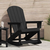Adirondack Rocking Chair Black 92 x 73.5 x 92 cm HDPE 42006627