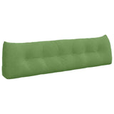 Back Pillow Light Green 180 x 24 x 50 cm Velvet 42014577