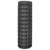 Euro Fence Steel 25x1.2 m Grey 142516