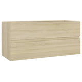 ZNTS Sink Cabinet with Built-in Basin Sonoma Oak Engineered Wood 3071570