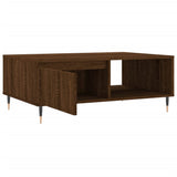 Coffee Table Brown Oak 90x60x35 cm Engineered Wood 827059
