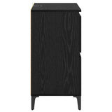 Sideboards 3 pcs Black Oak 60 x 35 x 70 cm Engineered Wood 3415598