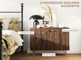 Modern Sideboard, Living room sideboard with Adjustable Shelf, Ideal for Living Room & Dining Room, T3398P330490
