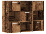 Bookshelf Old Wood 90x28x90 cm Engineered Wood 856058