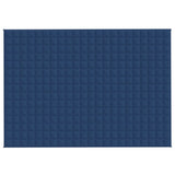 Weighted Blanket Blue 155x220 cm 7 kg Fabric 350794