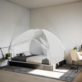 Mosquito Net Mongolia with Doors 220 Mesh White 200x150x140 cm 4010047